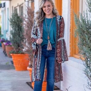 The headliner kimono